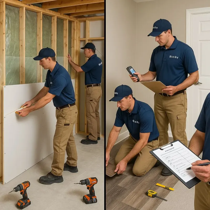 Repairs and Reconstruction process in Cross Lake, MN