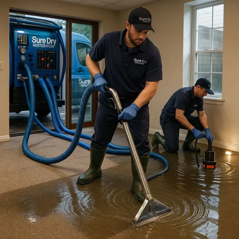 Water Extraction and Removal process in Cross Lake, MN